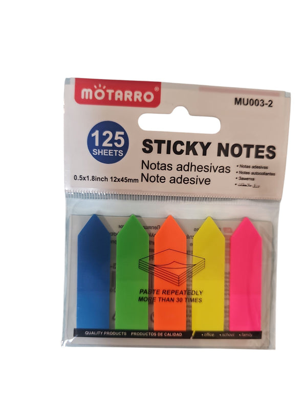 Sticky Note Arrows 125 sheets