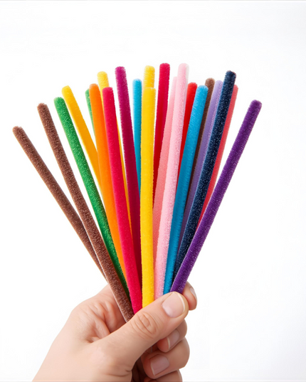 Pipe Cleaners Assorted Colours - 20's