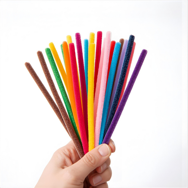 Pipe Cleaners Assorted Colours - 20's