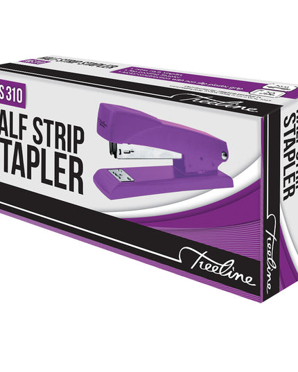 Stapler Half Strip - Purple - 20 Sheets