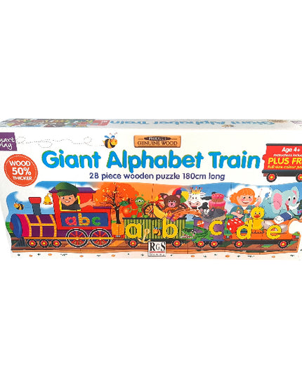 Alphabet Train English Floor Puzzle - 180cm