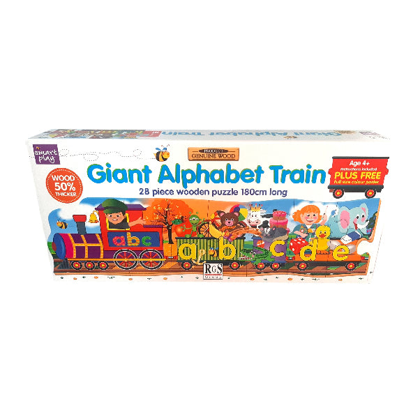 Alphabet Train English Floor Puzzle - 180cm