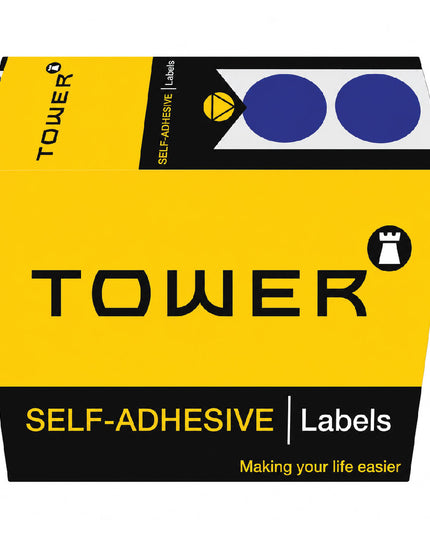 Labels - C19mm Dot Blue
