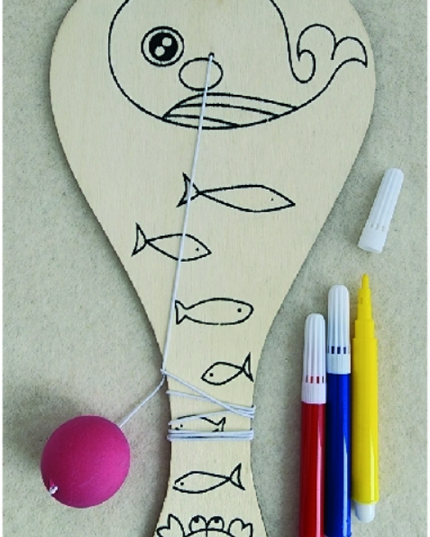 Craft Kit - Wood - Dingbat Whale