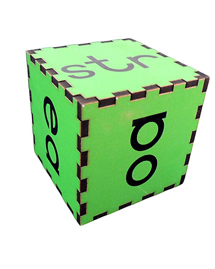 Dice - Phonics 2 - 65mm Wooden