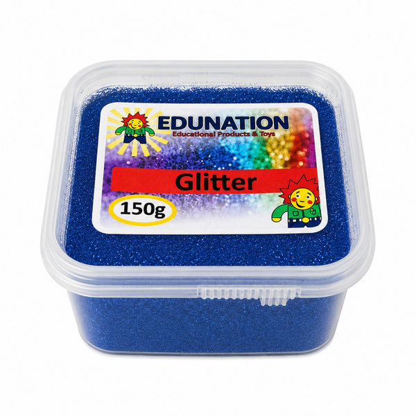 Glitter Tub 150g Blue
