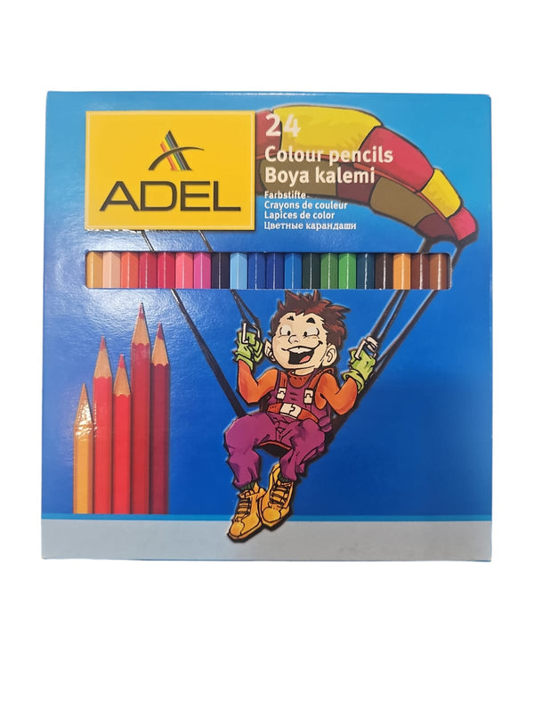 Adel Colour Pencils 24's