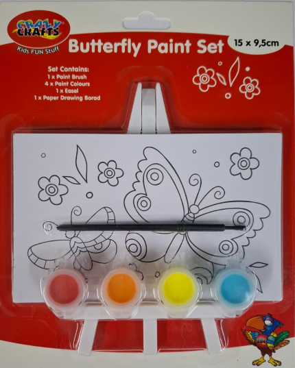 Paint Set - Butterfly 15x9.5cm