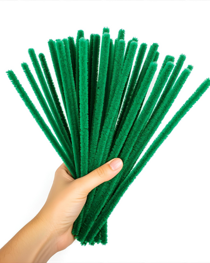 Pipe Cleaners 6mm 20's - Green