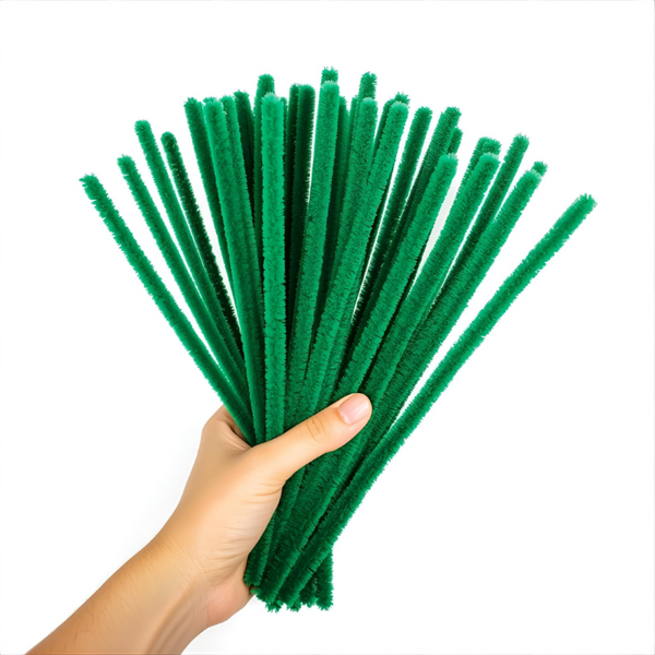 Pipe Cleaners 6mm 20's - Green