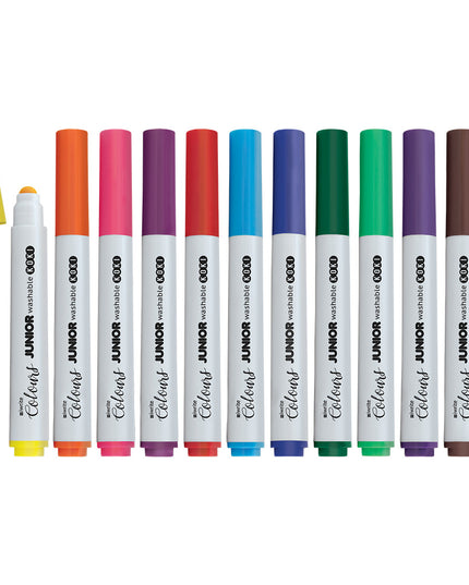 Junior Washable Koki - Crush-Proof Fibre Tip - 12's