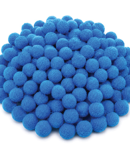 Pom Poms 20mm 50's Blue