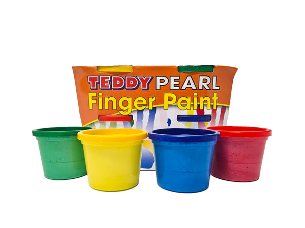 Paint Finger Kit Pearl Teddy 4 x 100ml