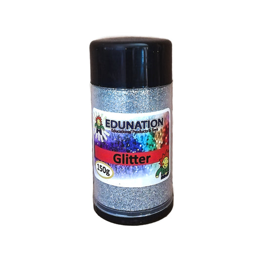 Glitter Silver Shaker 150g