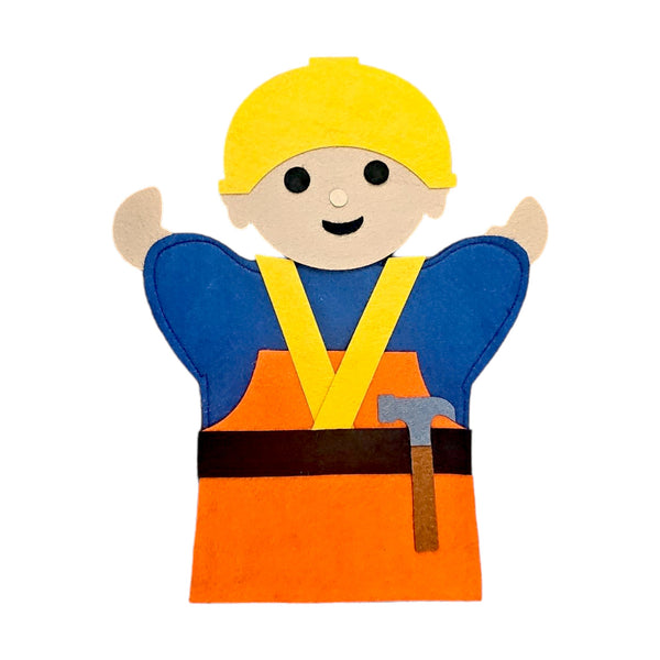 Puppet - Hand - Construction Worker