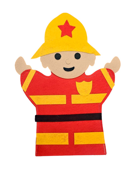 Puppet - Hand - Fireman