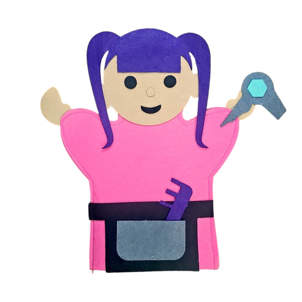 Puppet - Hand - Hairdresser