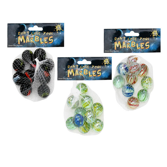 Marbles 25mm 10's