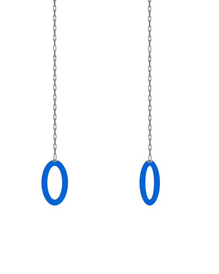 Steel Hang Rings - 15cm, (courier costs do not apply contact for quotation)