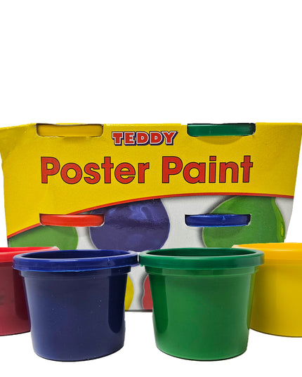 Paint Poster Teddy Kit 4 x 100 ml