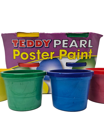 Paint Poster Pearl Teddy Kit 4 x 100ml