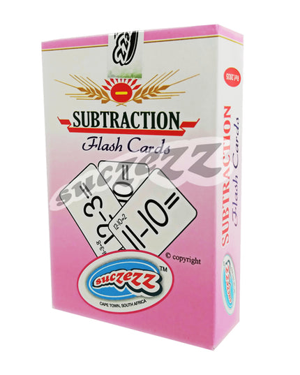 Flashcards - Subtraction