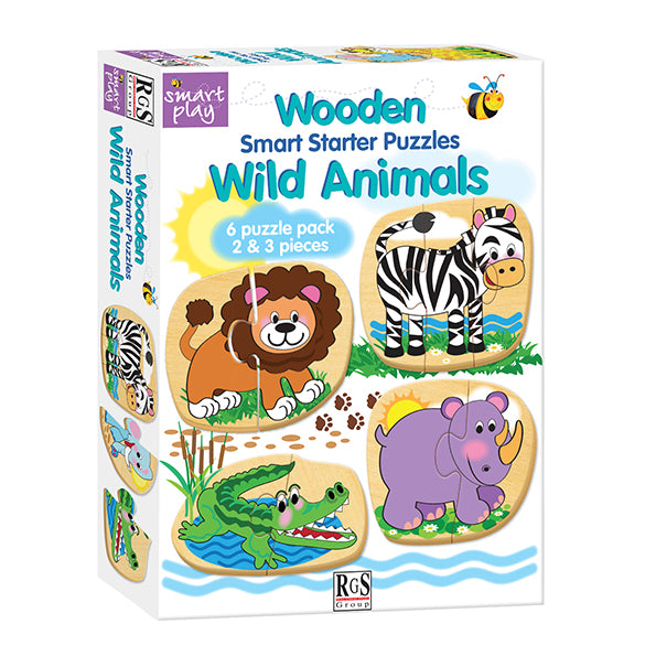 Puzzle - Smart Starter 2&3 pieces Wild Animals