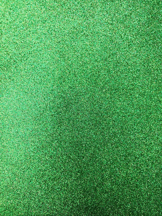 Foam Fun Glitter A4 Green