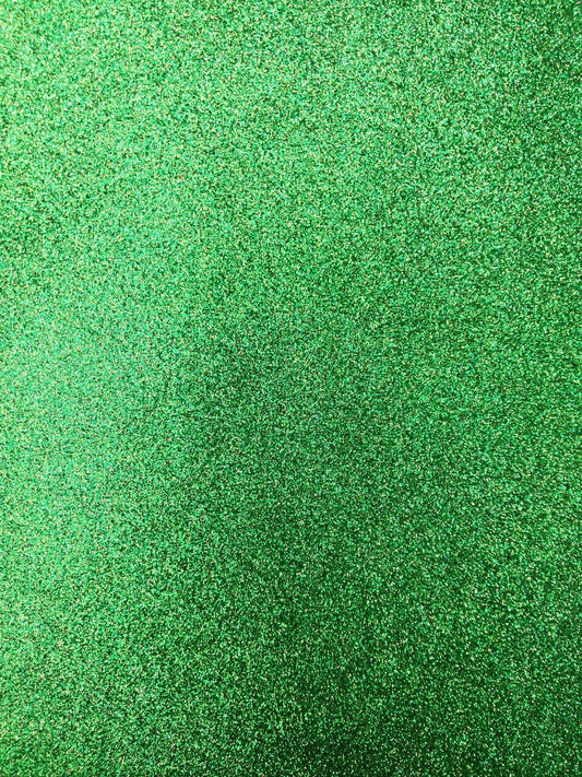 Foam Fun Glitter A4 Green