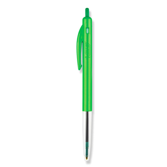 Pen - Bic Pen Click - Green - Edunation South Africa