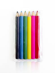 Colouring Pencils Halves 6's - Trefoil