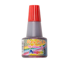 Stamp Ink Red Penguin - 30ml