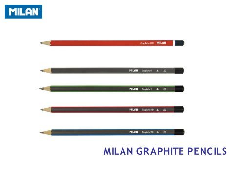 Pencils Milan HB Graphite Triangular