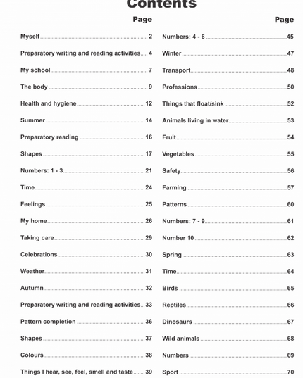 Book Grade R Activity Edunation South Africa Books/Boeke