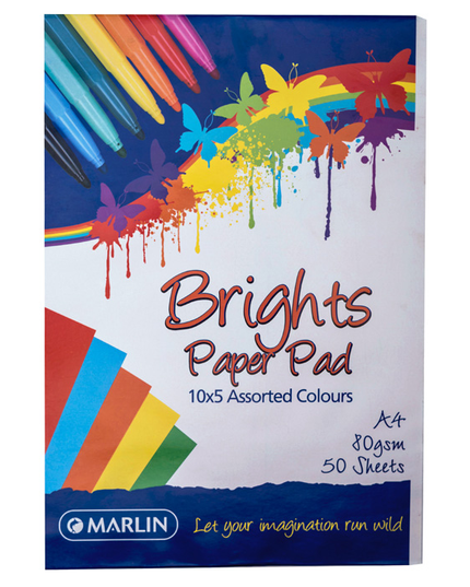 Pad Paper A4 80g Bright Ass 50's