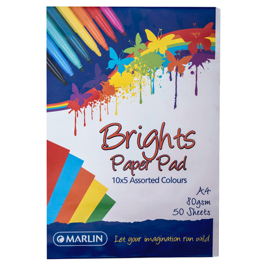 Pad Paper A4 80g Bright Ass 50's