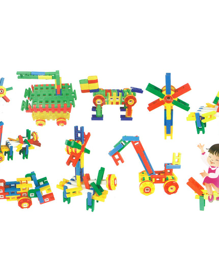 Polybag - H blocks with wheels