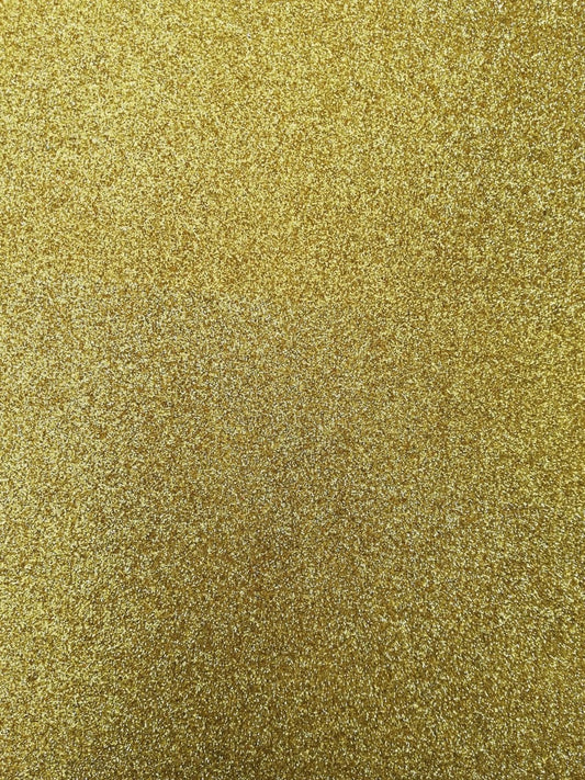Foam Fun Glitter A4 Yellow