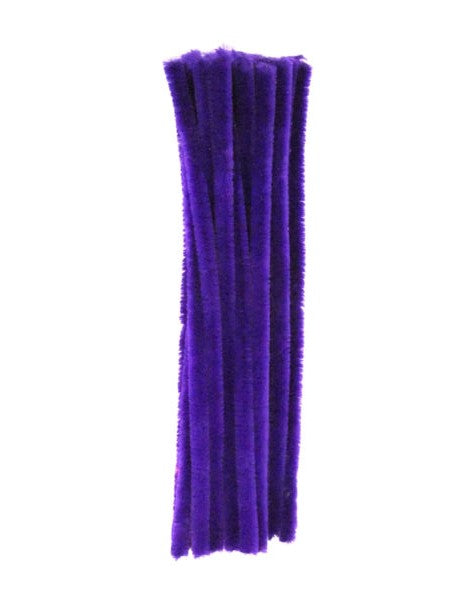 Pipe Cleaners 6mm 20's - Purple