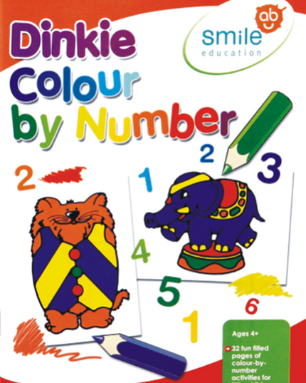 Book - Dinkie Colour by Number