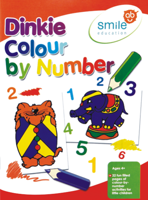 Book - Dinkie Colour by Number