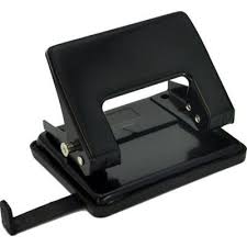 Office Punch Metal 15 sheets - Black