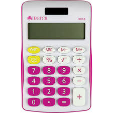 Calculator 8 Digit Pink - Edunation South Africa