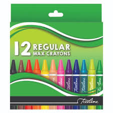 Crayons Wax 12's - 8mm