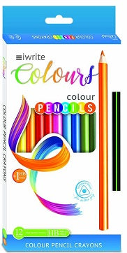 Colouring Pencils 12's Iwrite - Edunation South Africa