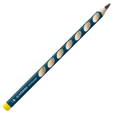 Pencil Easy Graph Ergonomic Left-handers Petrol