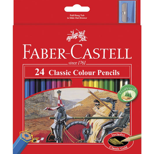 Colouring Pencils 24's Faber Castell
