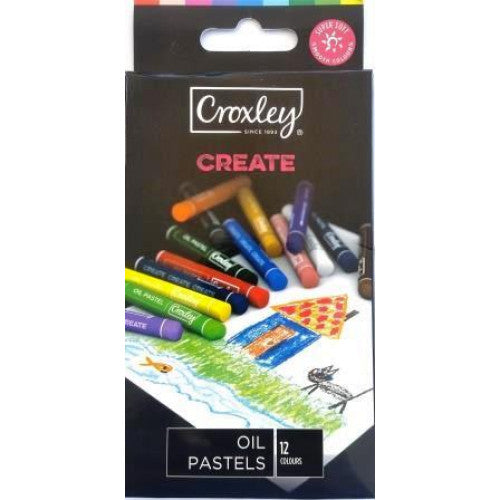 Oil Pastels 12's Croxley