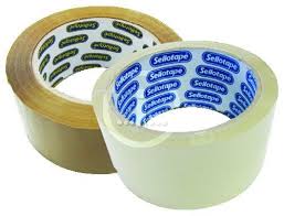 Sellotape Buff - 48mm x 50m each