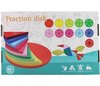 Wooden Fraction Set - Edunation South Africa